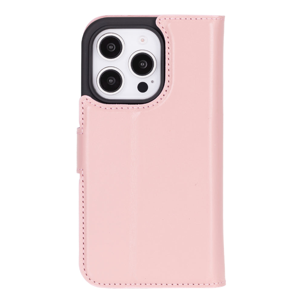 Abnehmbare Brieftaschenhülle aus Leder für iPhone 16 Pro Max - Magic Wallet