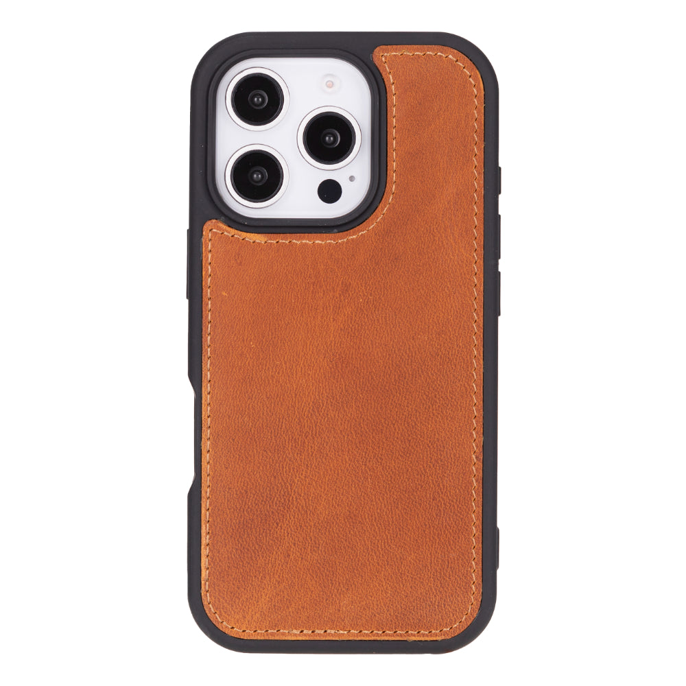 Abnehmbare Lederhülle für iPhone 16 Pro – Magic Wallet