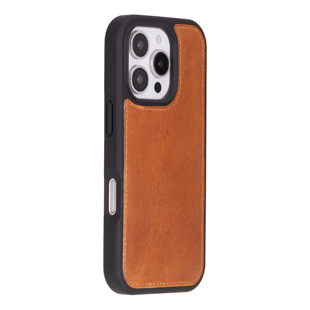 Abnehmbare Lederhülle für iPhone 16 Pro – Magic Wallet