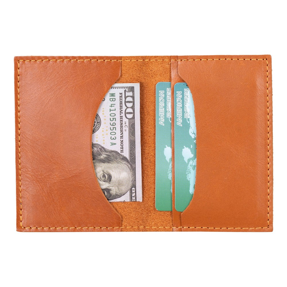 Leather Card Holder - Toscana