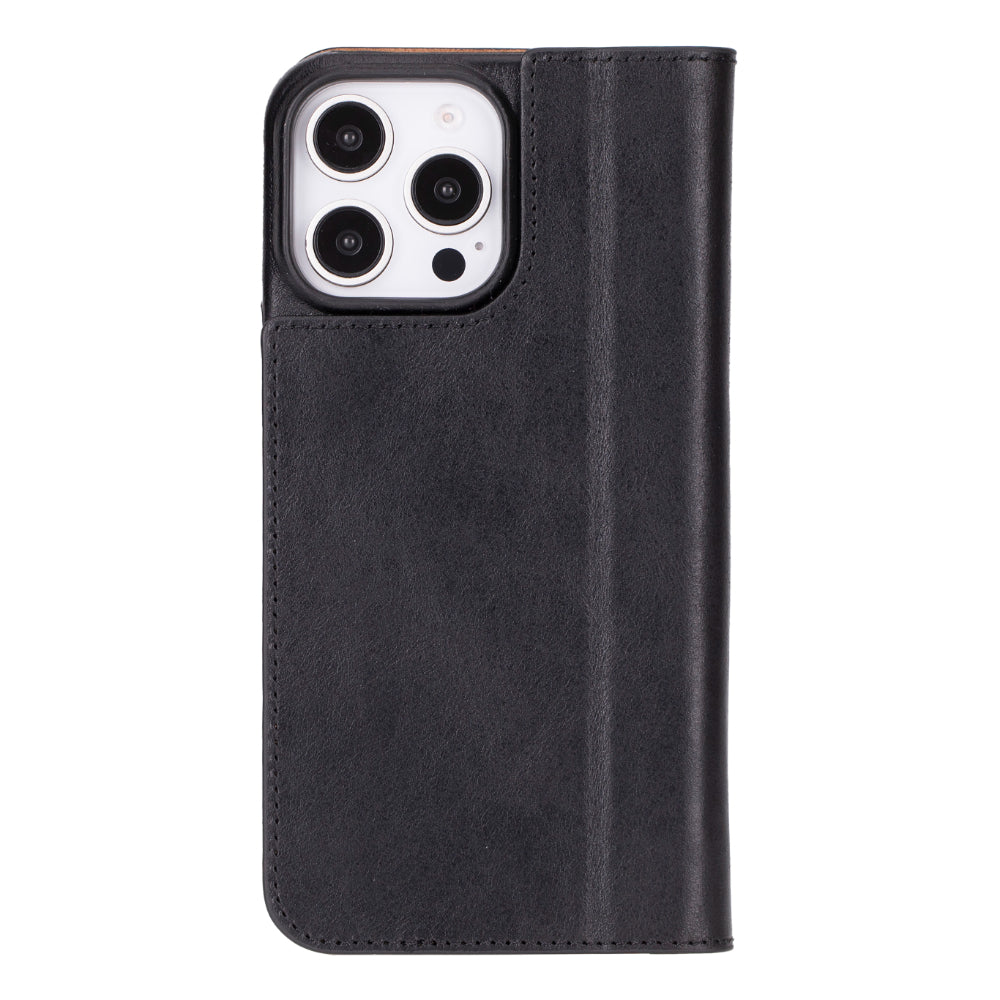 Leather iPhone 16 Pro Max Folio Case - Sonat