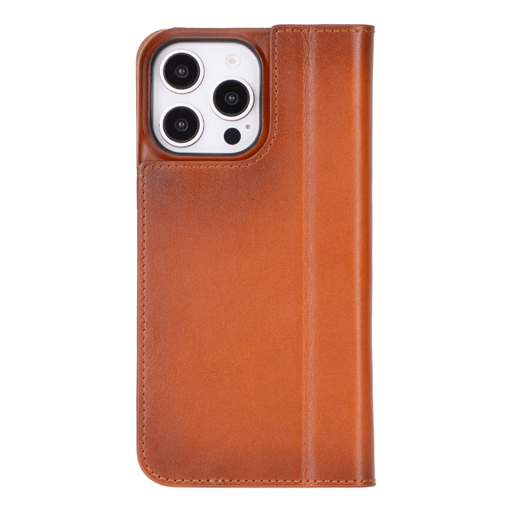 Leather iPhone 16 Pro Max Folio Case - Sonat