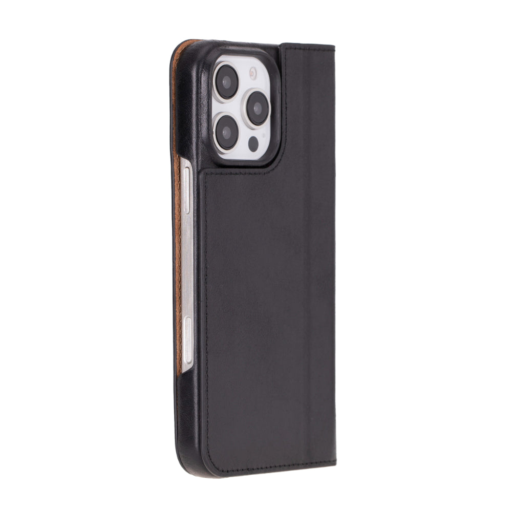 Leather iPhone 16 Pro Folio Case - Sonat