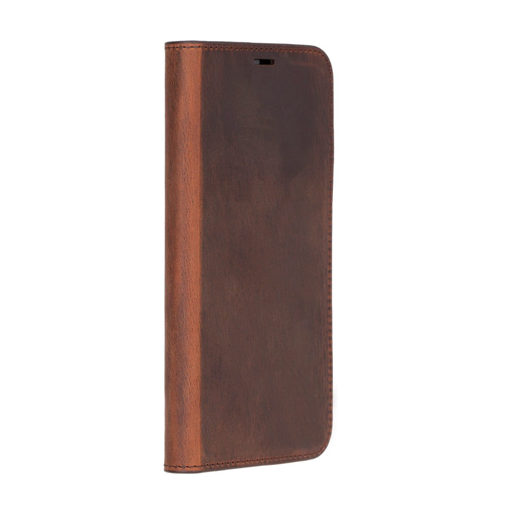 Leather iPhone 16 Pro Folio Case - Sonat