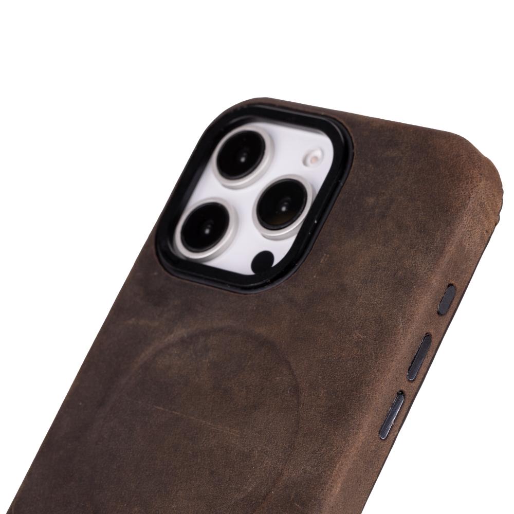 iPhone 16 Pro Max Magsafe kompatible Lederhülle – Vento