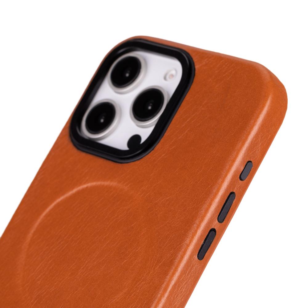 iPhone 16 Pro Max Magsafe kompatible Lederhülle – Vento
