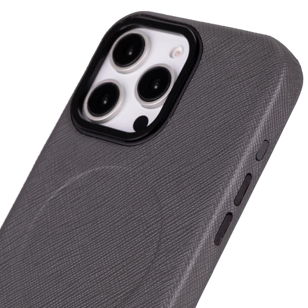 iPhone 16 Pro Max Magsafe kompatible Lederhülle – Vento