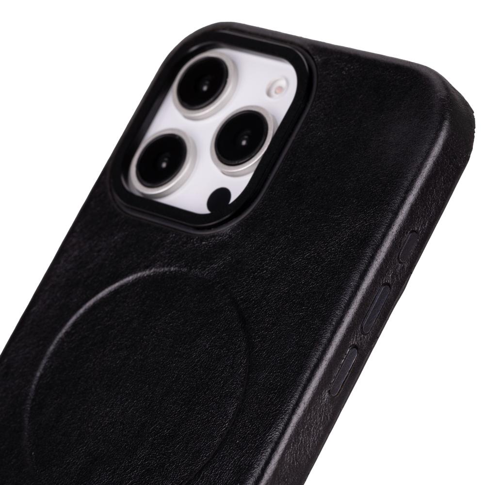 iPhone 16 Pro Max Magsafe kompatible Lederhülle – Vento