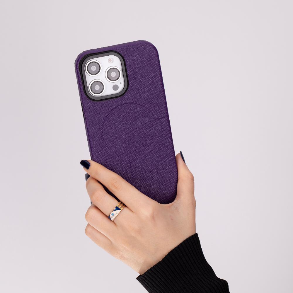 iPhone 16 Pro Max Magsafe kompatible Lederhülle – Vento