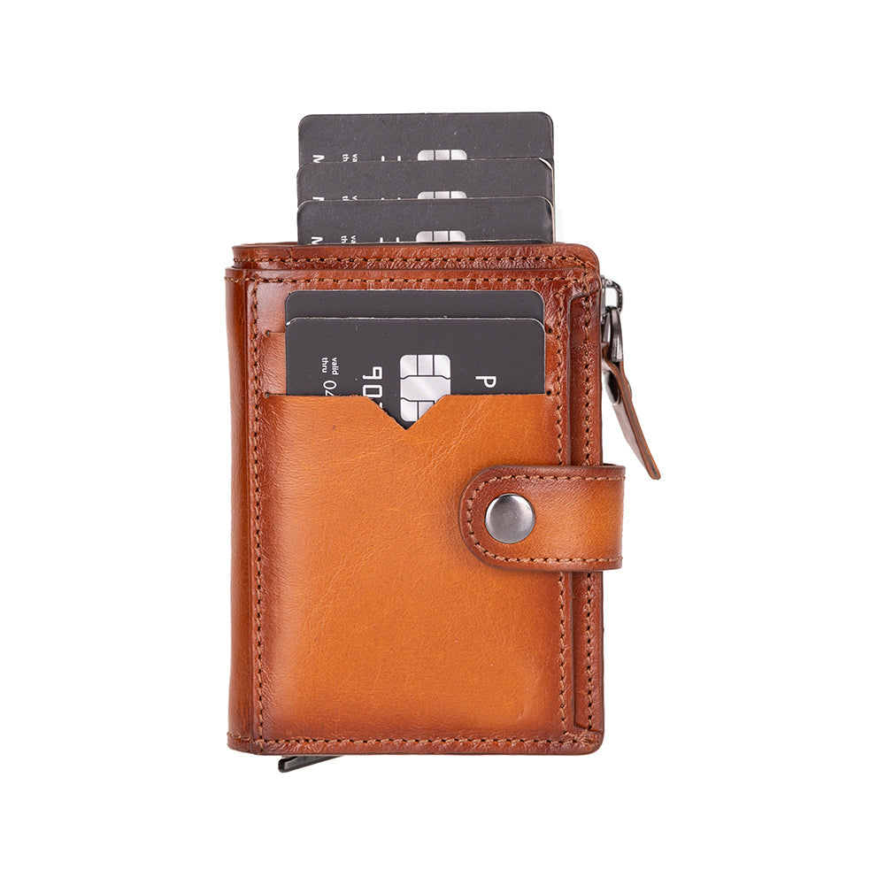 Genuine Leather Card Holder & Wallet - Rodos