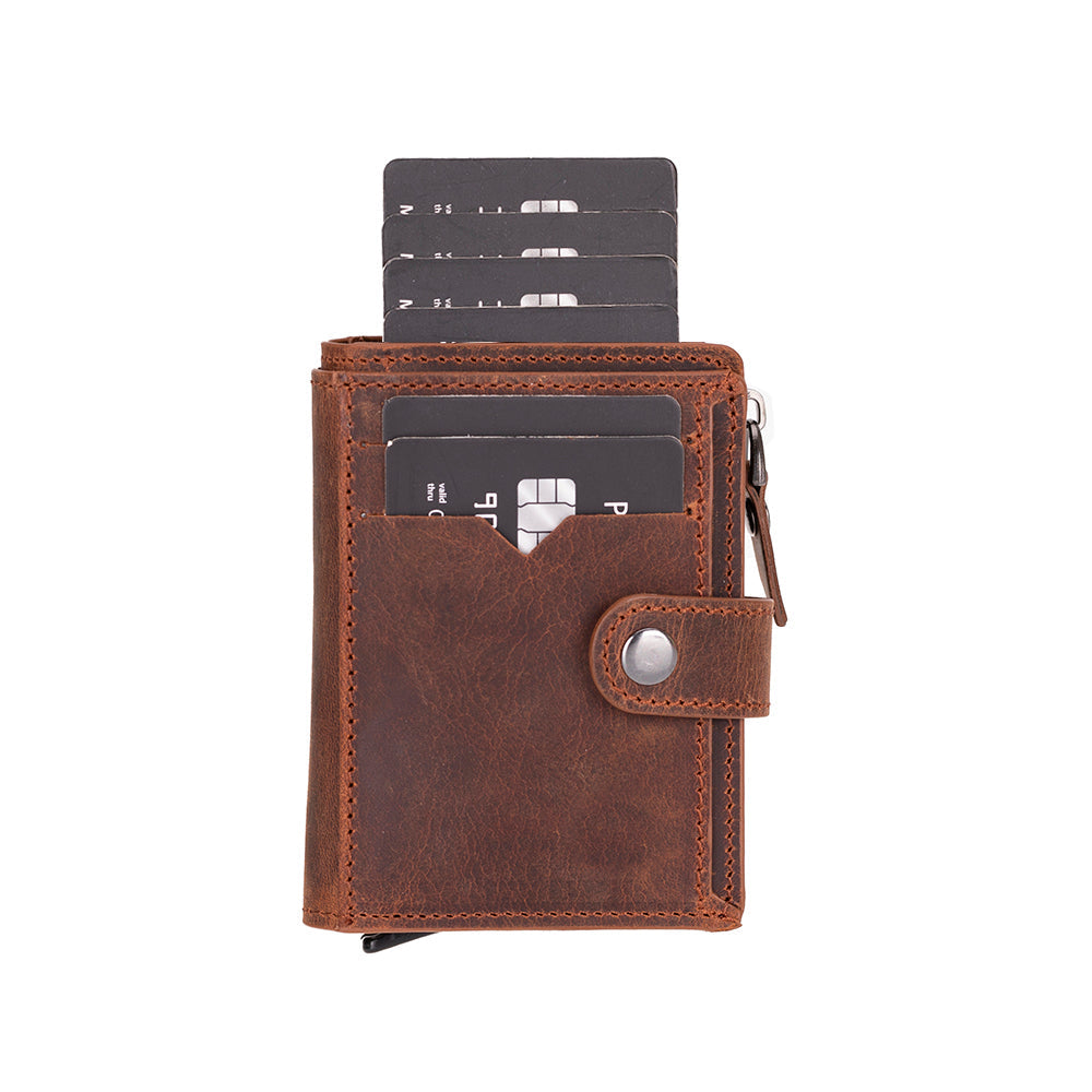 Genuine Leather Card Holder & Wallet - Rodos