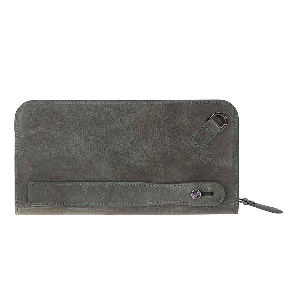 Leather Clutch Handbag - Novarco