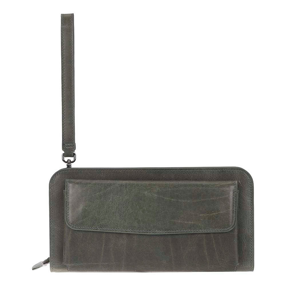 Leather Clutch Handbag - Novarco