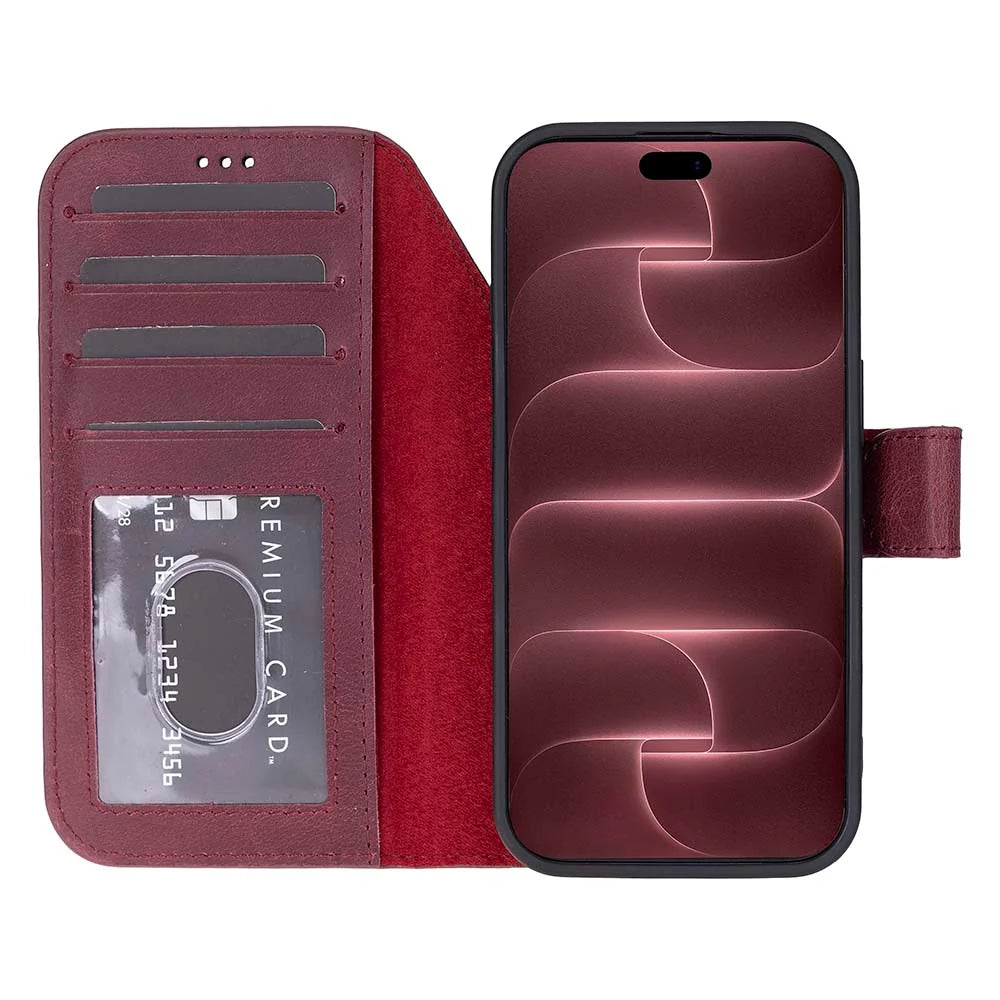 iPhone 18 Pro Leather Detachable Wallet Case - Magic