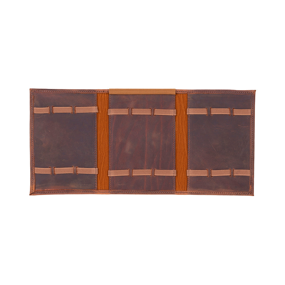 Watch Band Leather Organizer - Triple