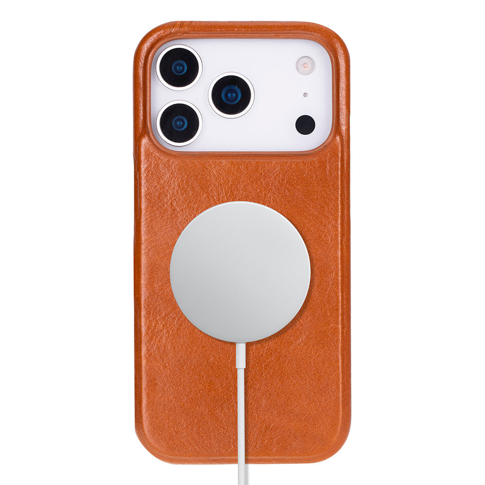 Leather iPhone 17 Pro Case - UJ
