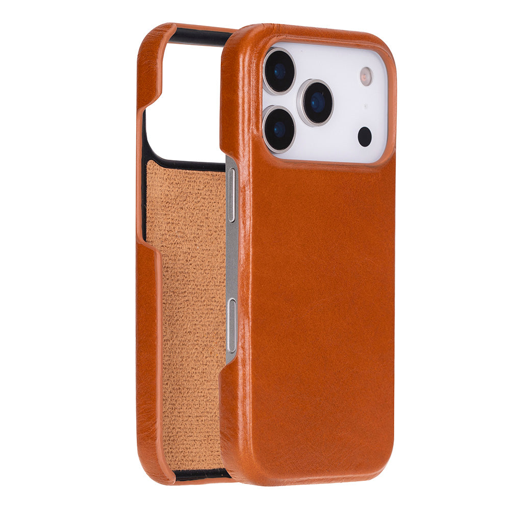Leather iPhone 17 Pro Case - UJ