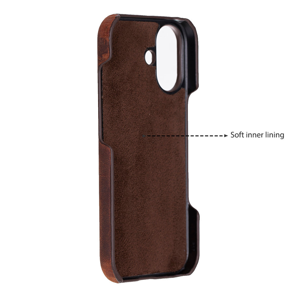 Leather iPhone 17 Case - UJ