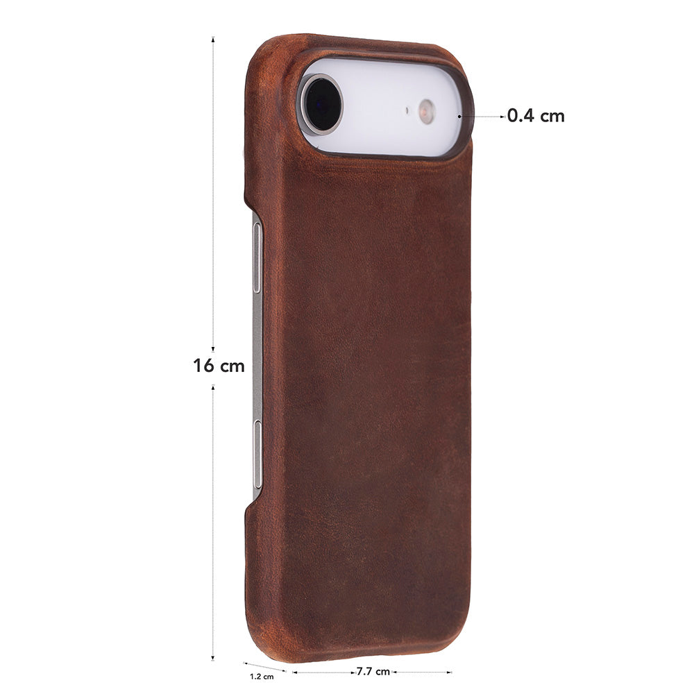 Leather iPhone 17 Air Case - UJ