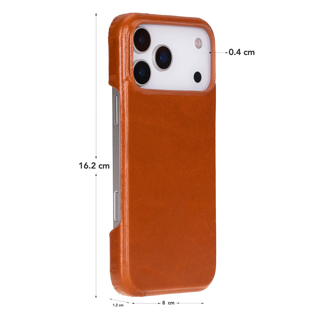 Leather iPhone 17 Pro Max Case - UJ