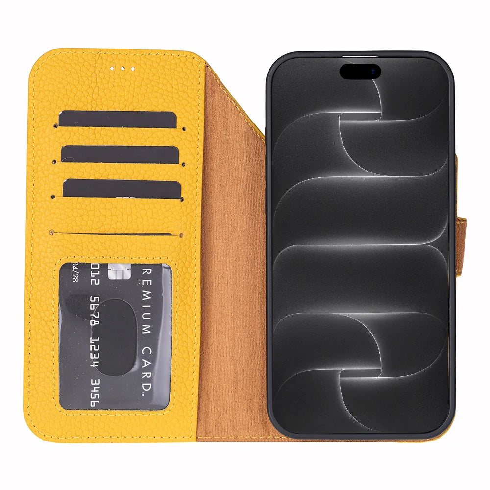 iPhone 18 Pro Leather Detachable Wallet Case - Magic
