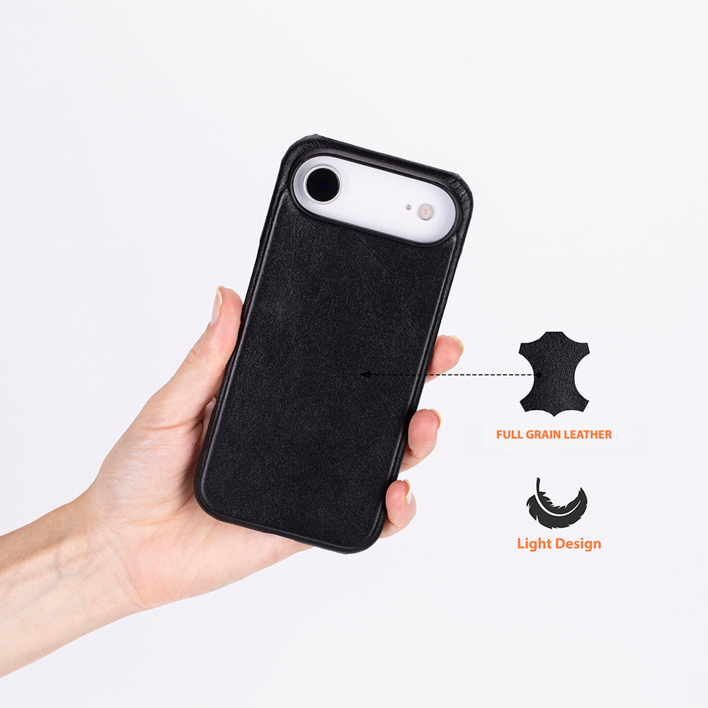 Leather iPhone 17 Air Case - UJ