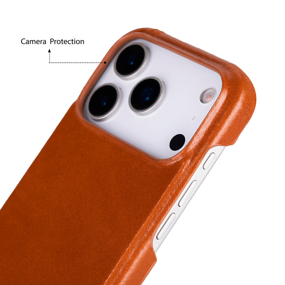 Leather iPhone 17 Pro Case - UJ
