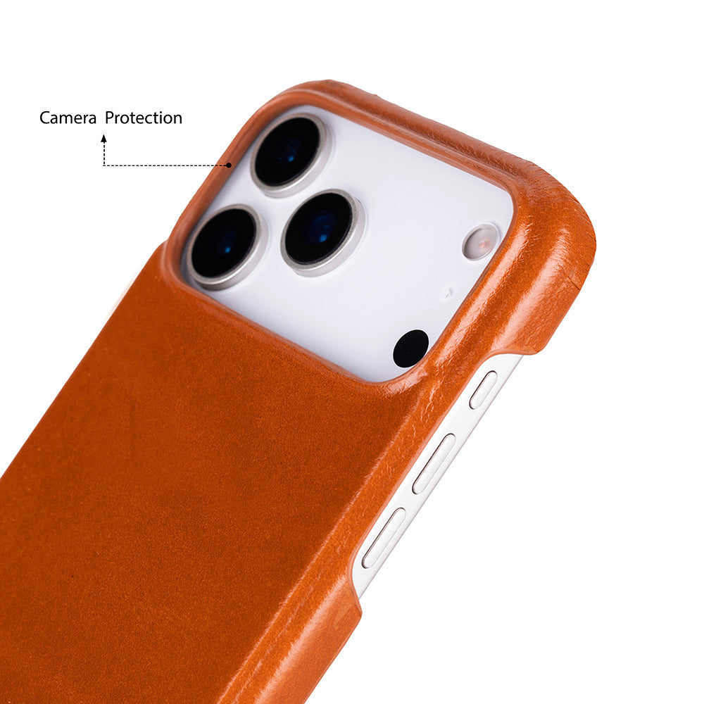 Leather iPhone 17 Pro Max Case - UJ