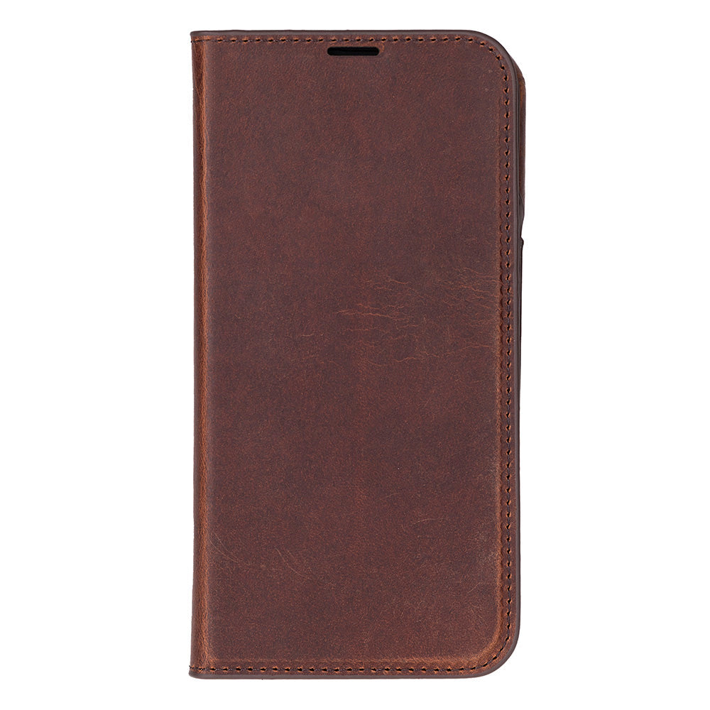 Leather iPhone 17 Folio Case - Sonat
