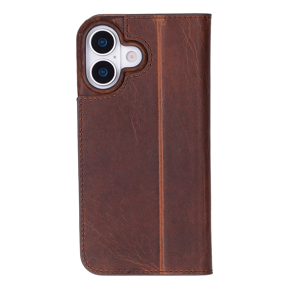 Leather iPhone 17 Folio Case - Sonat