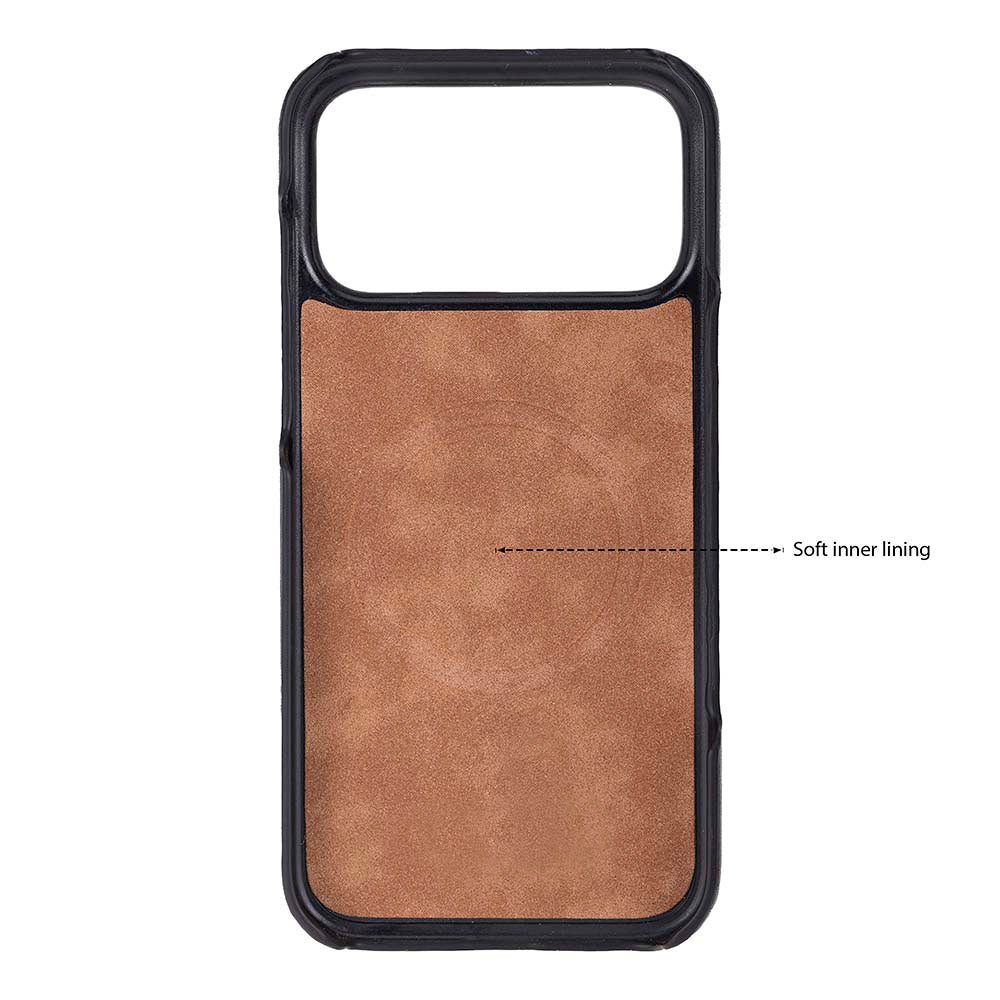 Genuine Leather iPhone 18 Pro Case - UJ