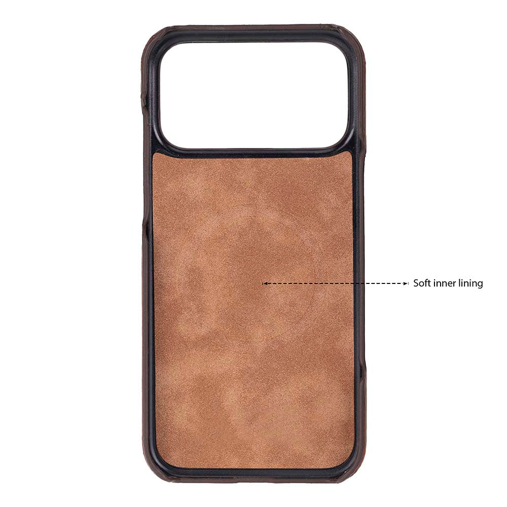 Genuine Leather iPhone 18 Pro Case - UJ
