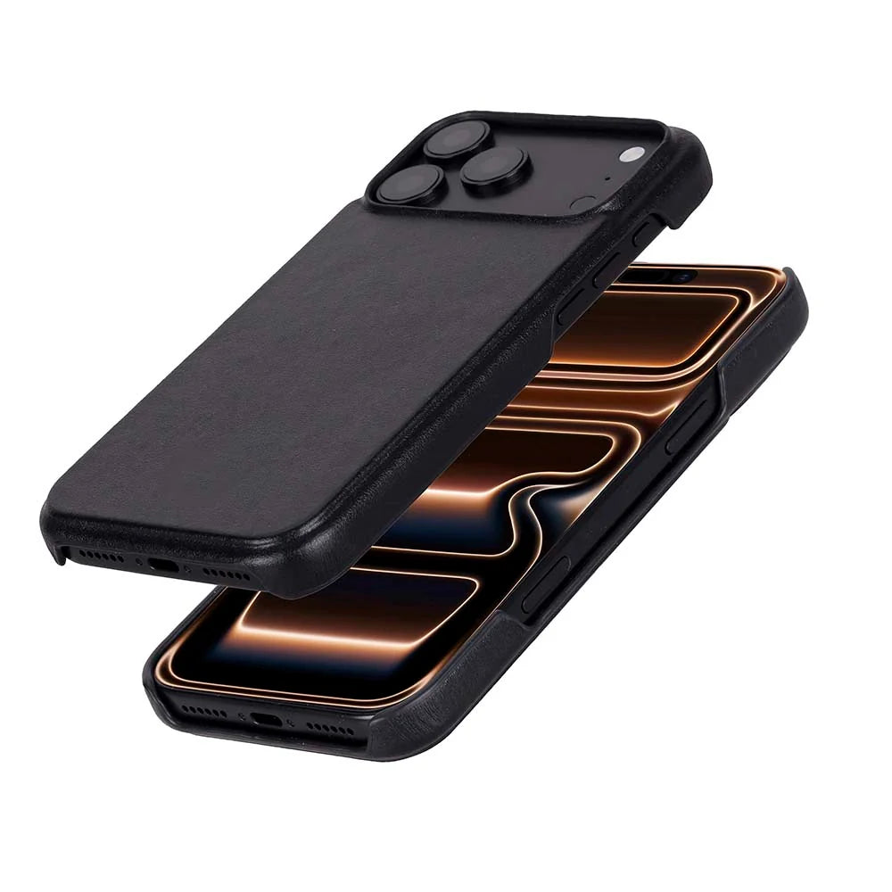 Genuine Leather iPhone 18 Pro Max Case - UJ