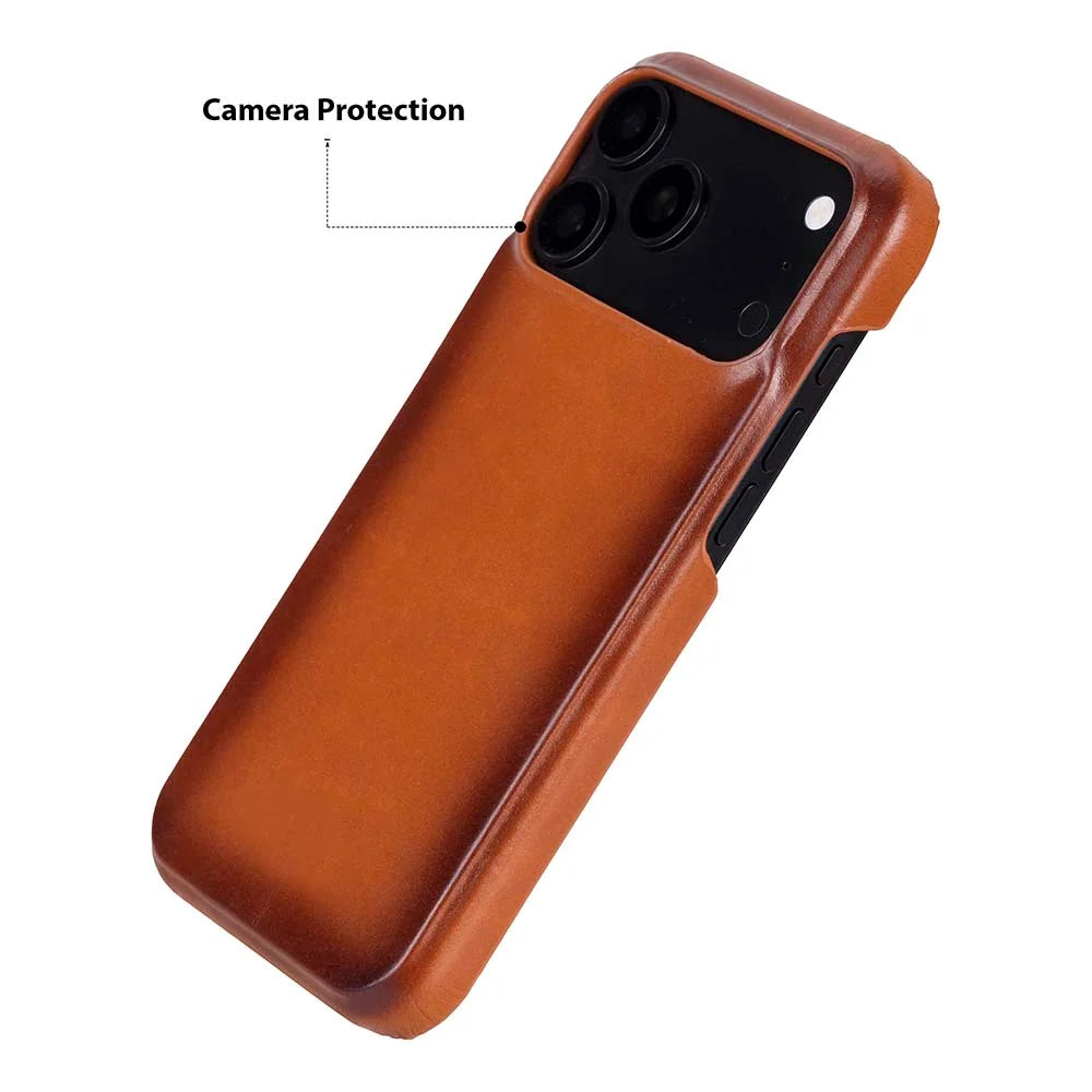 Genuine Leather iPhone 18 Pro Case - UJ