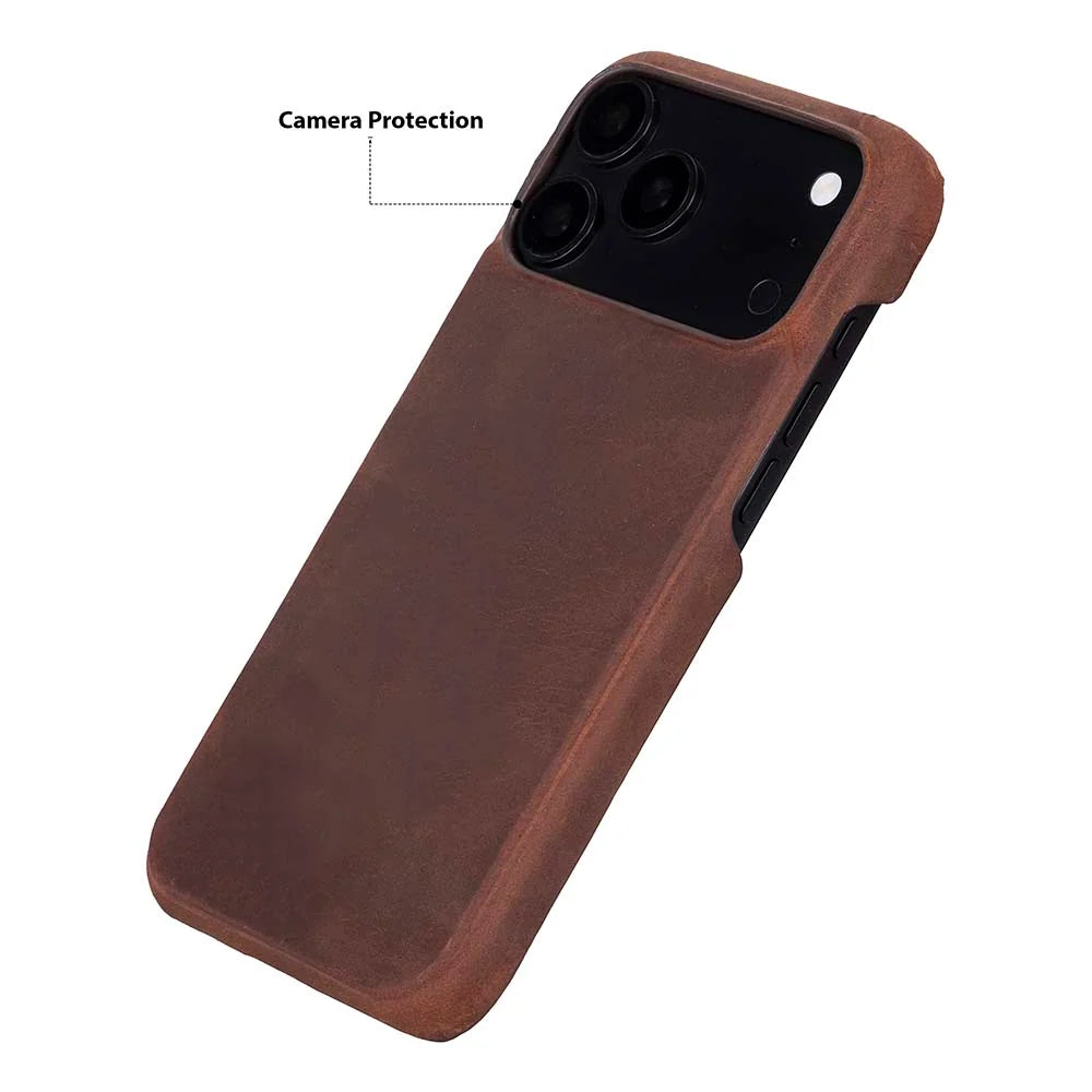 Genuine Leather iPhone 18 Pro Max Case - UJ