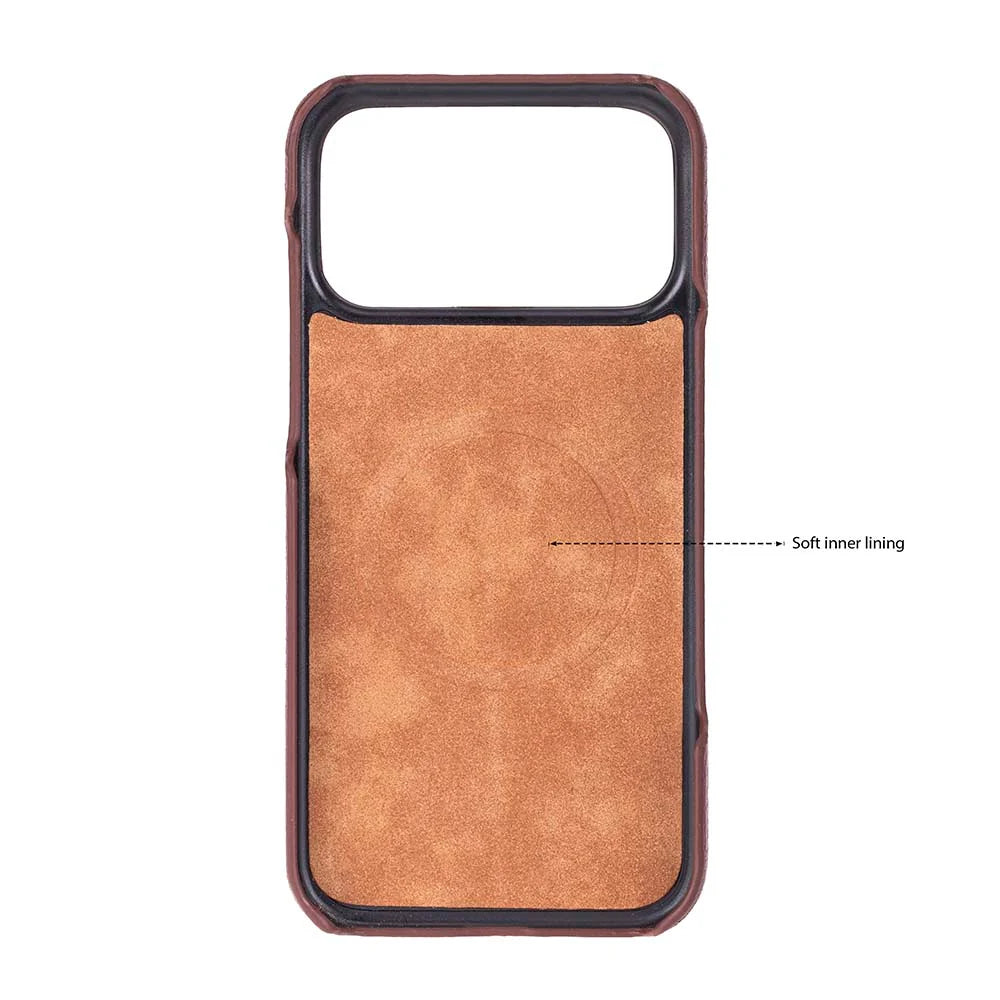 Genuine Leather iPhone 18 Pro Case - UJ