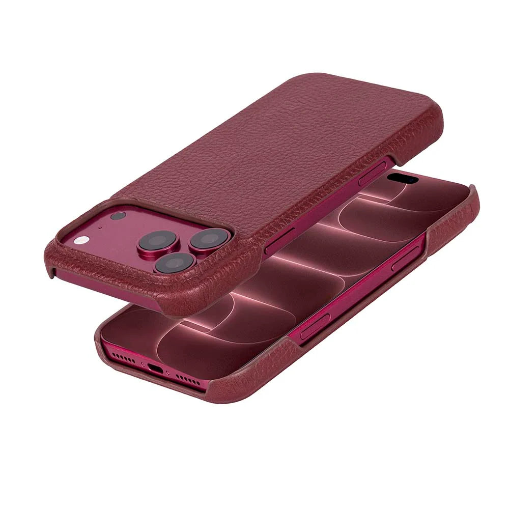 Genuine Leather iPhone 18 Pro Case - UJ