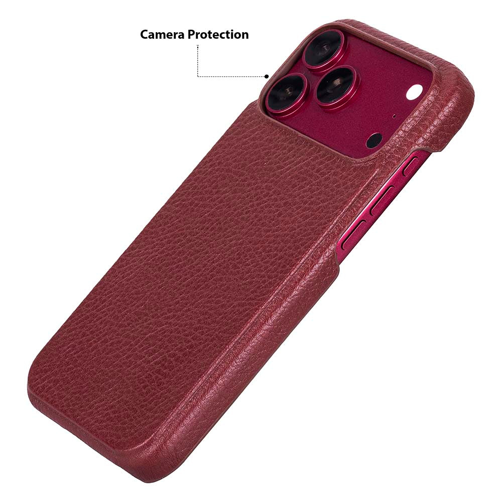 Genuine Leather iPhone 18 Pro Max Case - UJ