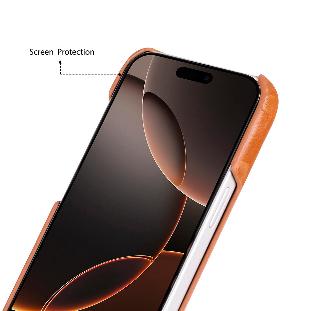 Leather iPhone 17 Pro Case - UJ