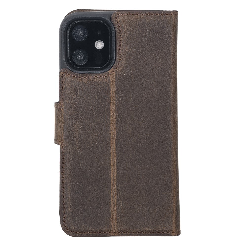 Abnehmbare Lederhülle für iPhone 12 Mini – Magic Wallet