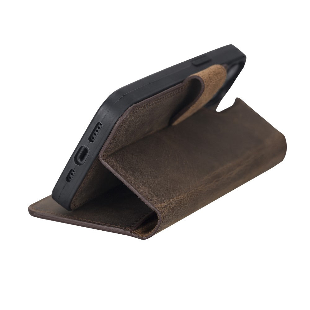 Abnehmbare Lederhülle für iPhone 13 – Magic Wallet