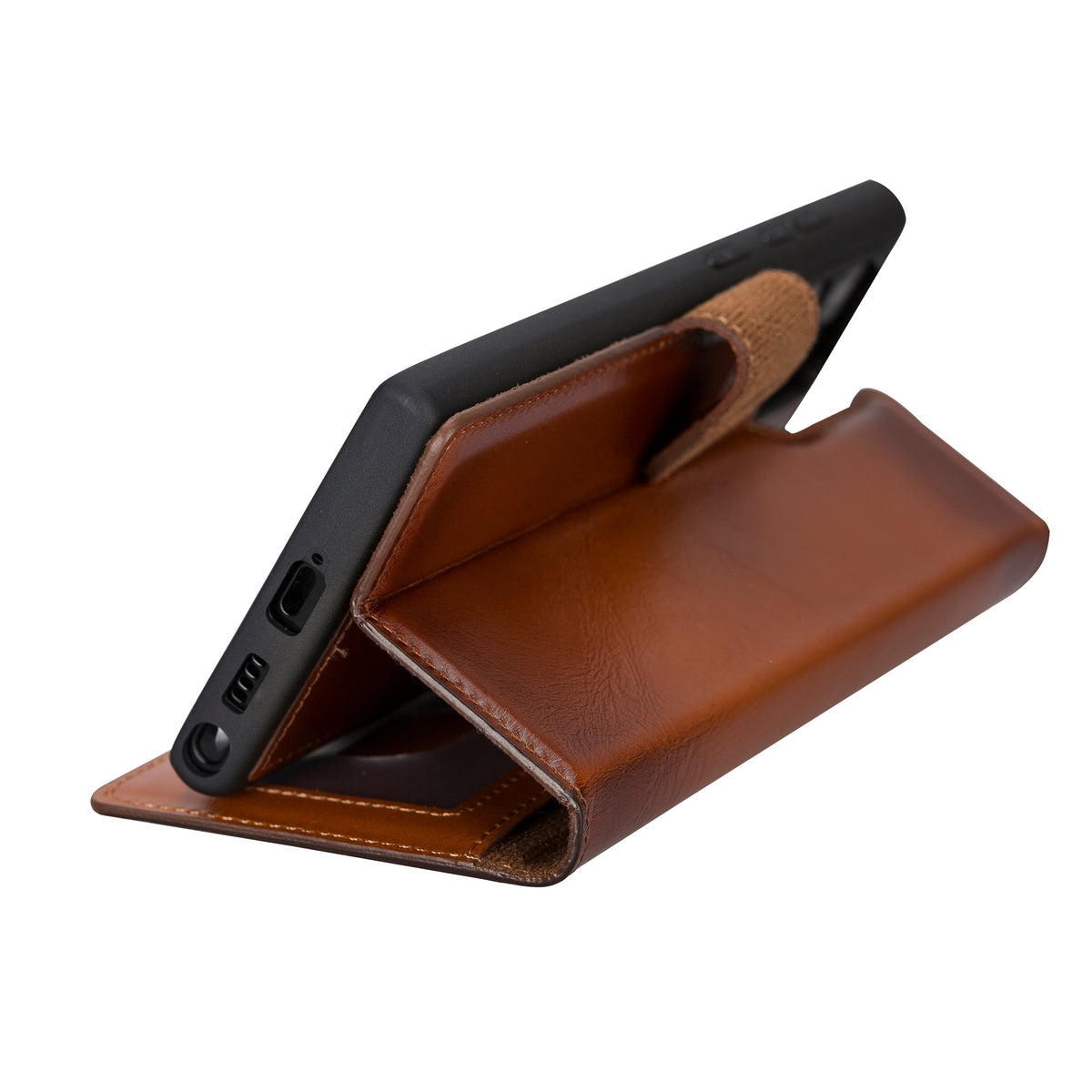 Samsung Galaxy S22 Ultra Abnehmbare Leder-Brieftaschenhülle - Magic Wallet