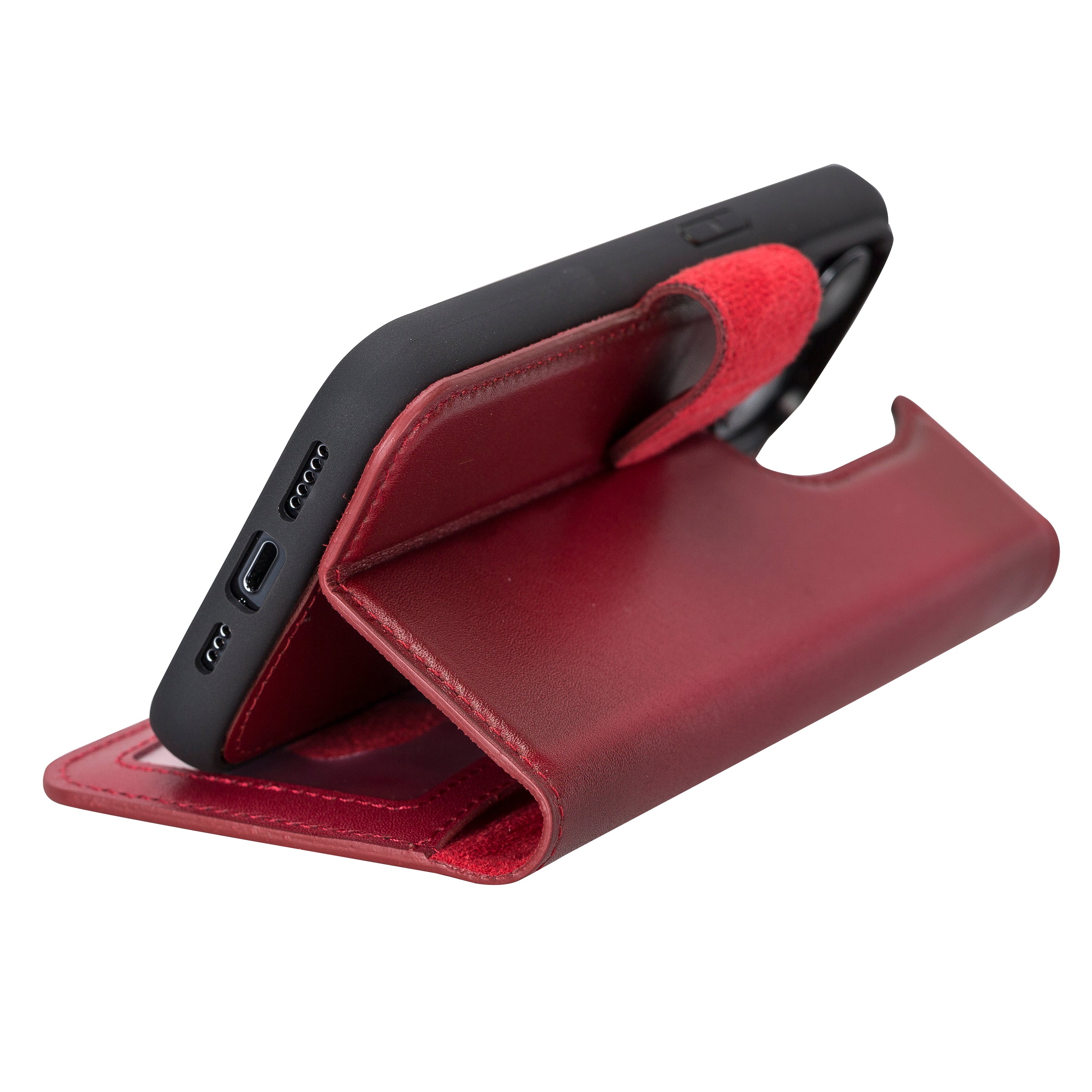 Abnehmbare Lederhülle für iPhone 14 Pro – Magic Wallet