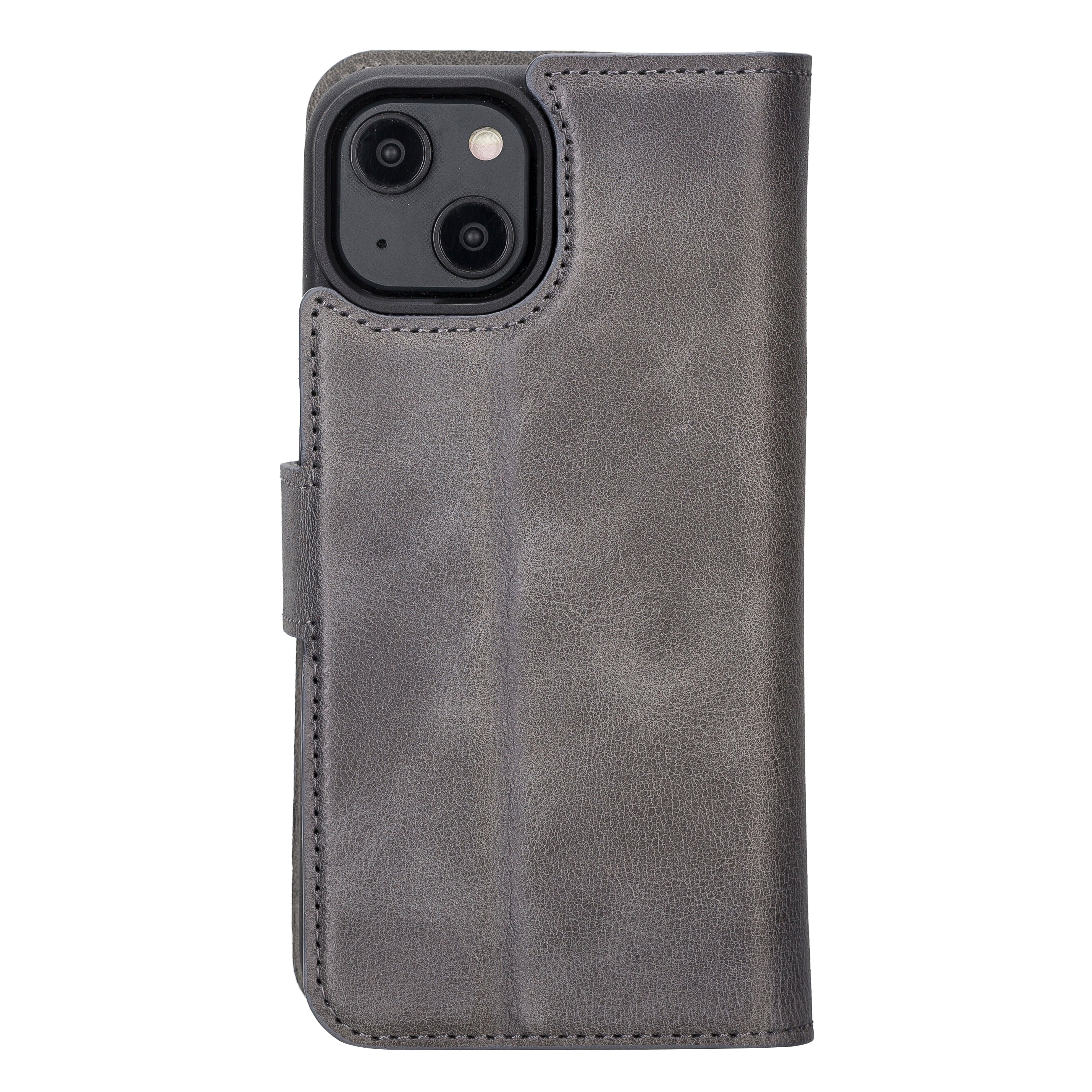 Abnehmbare Lederhülle für iPhone 14 – Magic Wallet