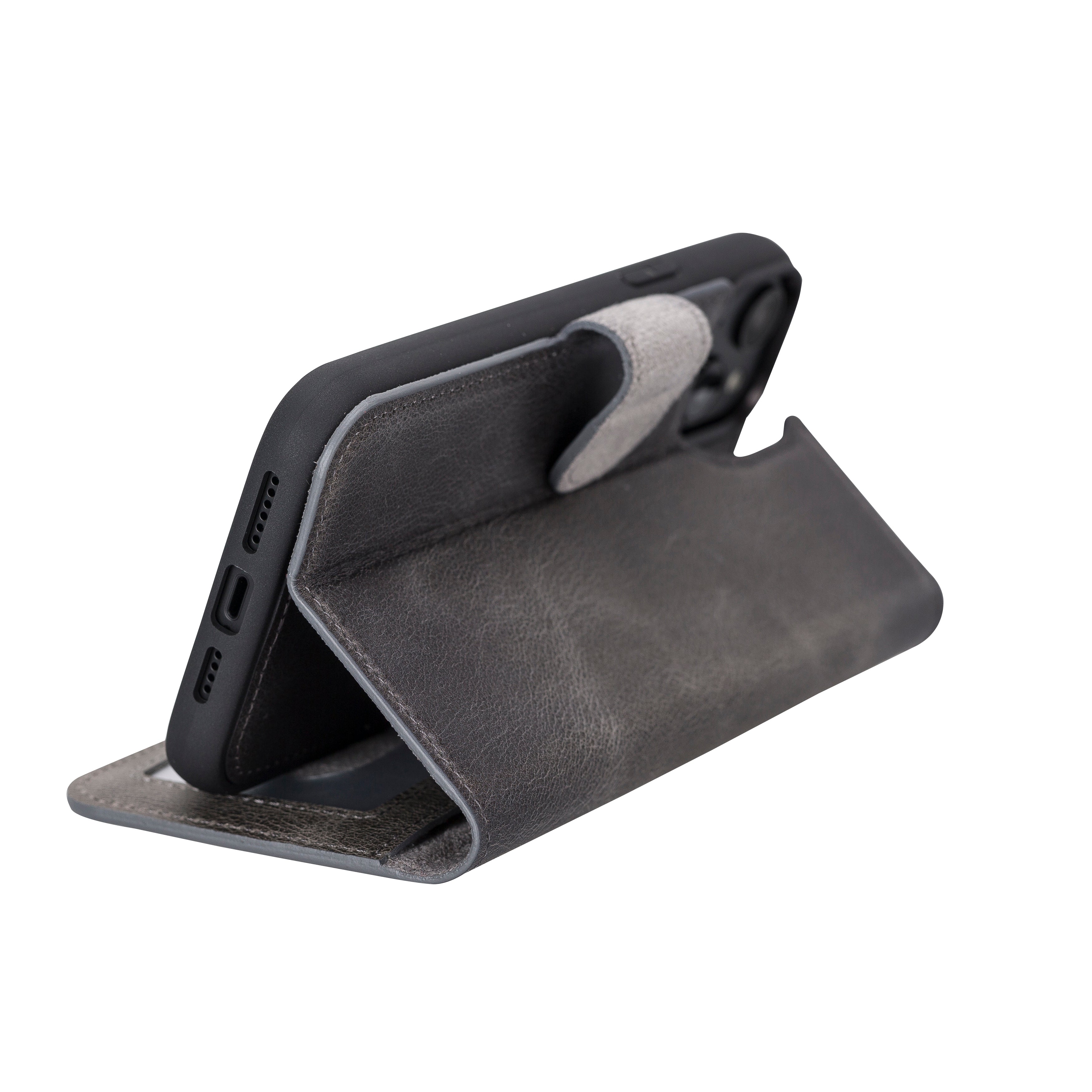 Abnehmbare Lederhülle für iPhone 14 Plus im Wallet-Stil - Magic Wallet