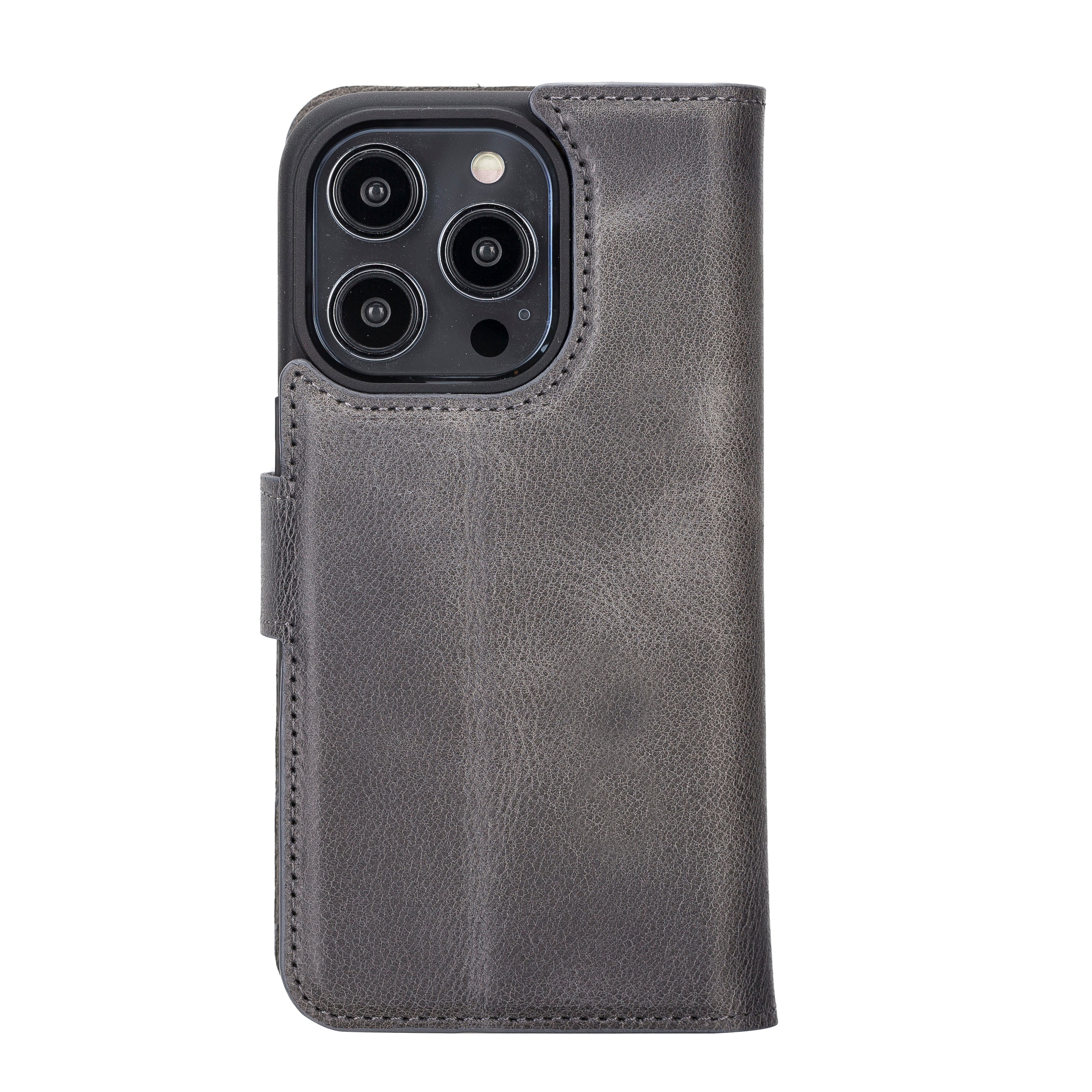 Abnehmbare Lederhülle für iPhone 14 Pro – Magic Wallet