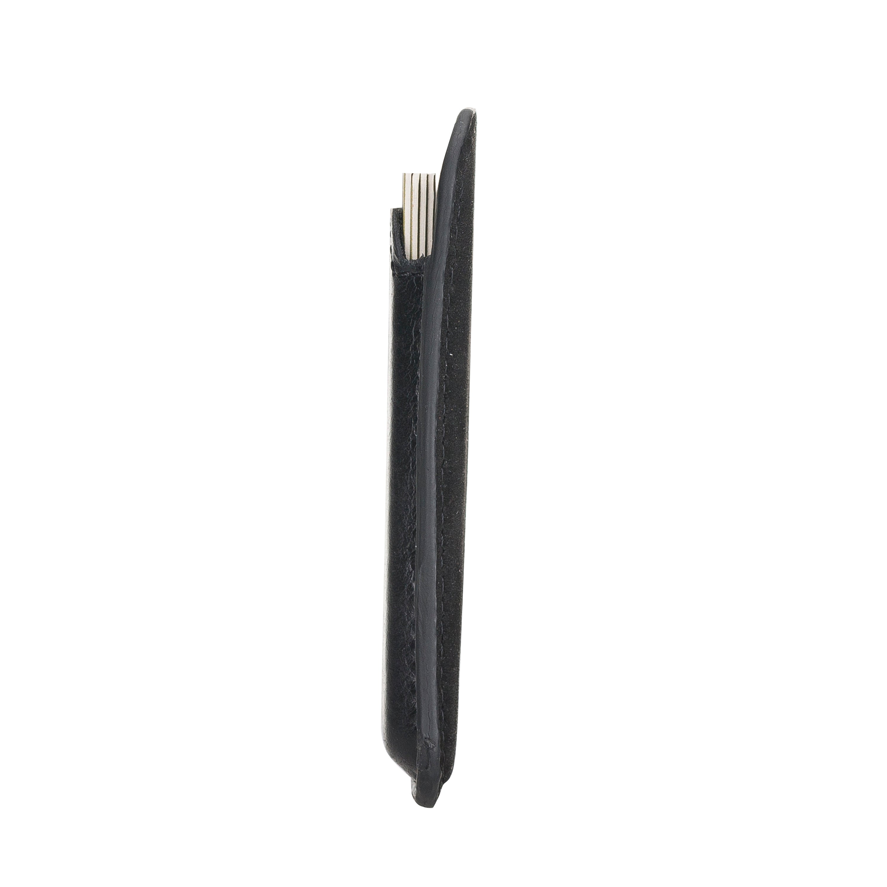 Magnetisches Kartenetui aus echtem Leder - Maggy