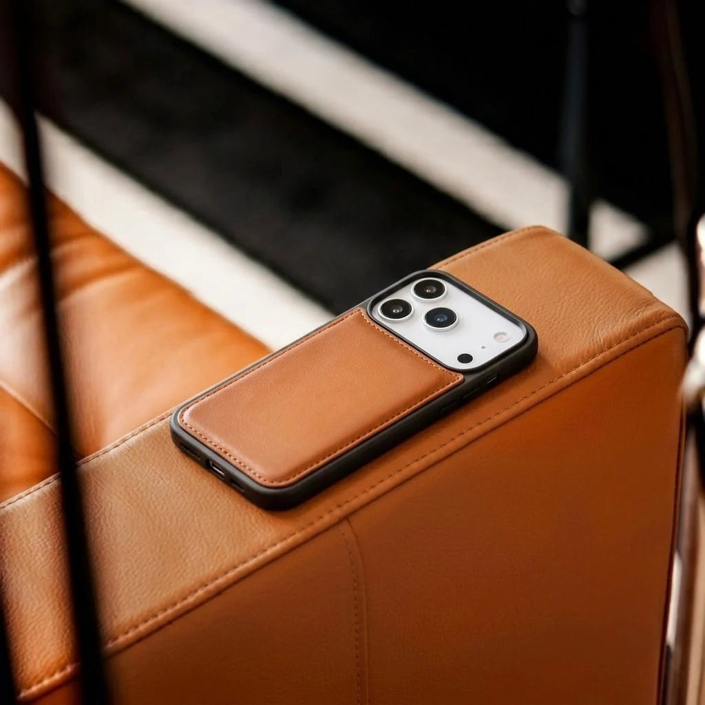 iPhone 17 Pro Max Leather Case - Flex Cover