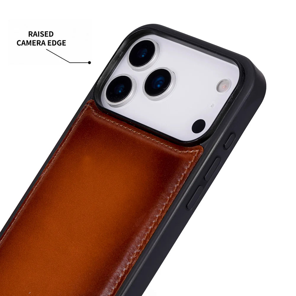 iPhone 17 Pro Max Leather Case - Flex Cover