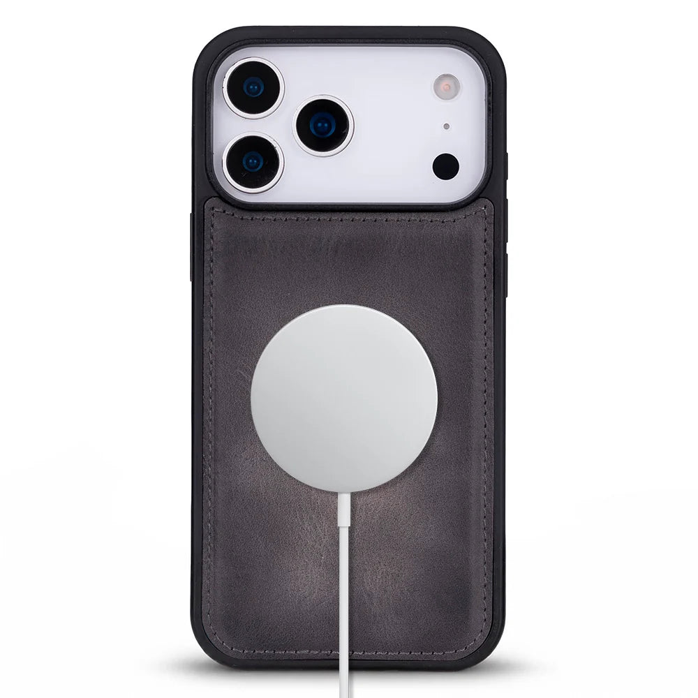 iPhone 17 Pro Max Leather Case - Flex Cover
